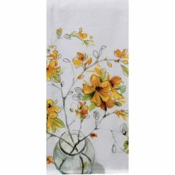 Discount ???? Kay Dee Designs Sweet Home Yellow Forsythia Dual Purpose Terry Towel ????