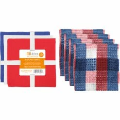 Coupon ???? MUkitchen Kitchen Towel Set Of 3, Dish Cloth Set Of 2, 4 Pk. ????
