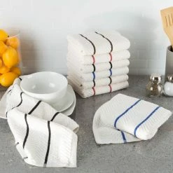 Flash Sale ✨ Lavish Home 100% Combed Cotton Dishcloth And Dishtowel 24 Pc. Set ???? -Benson Mills shop unnamed file 182