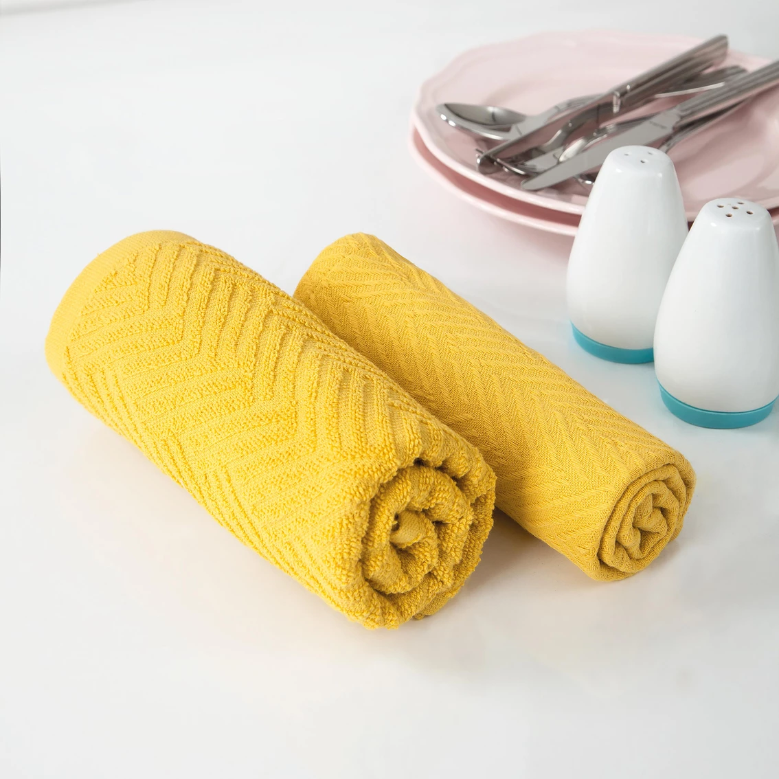 Coupon ✔️ Ozan Premium Home 100% Genuine Turkish Cotton Capparis Kitchen Towels, Set Of 2 ???? 2 Coupon ✔️ Ozan Premium Home 100% Genuine Turkish Cotton Capparis Kitchen Towels, Set Of 2 ???? - Image 2