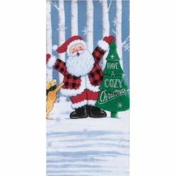 Best Pirce ???? Kay Dee Designs Cuddle Weather Santa Dual Purpose Towel ????