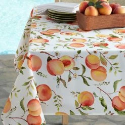 Best Sale ???? Benson Mills Sweet Peaches Tablecloth 60 X 84 In. ????
