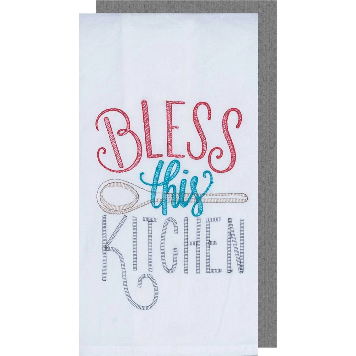 New ???? Kay Dee Designs Bless This Kitchen 2 Pc. Embroidered Flour Sack Towel Set ⌛ 1 New ???? Kay Dee Designs Bless This Kitchen 2 Pc. Embroidered Flour Sack Towel Set ⌛