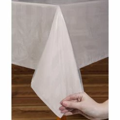 Outlet ⌛ Zenna Home Clear Vinyl Table Protector ????