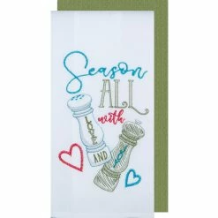 Cheap ⌛ Kay Dee Designs Season All Embroidered Flour Sack Towel 2 Pk. ✔️