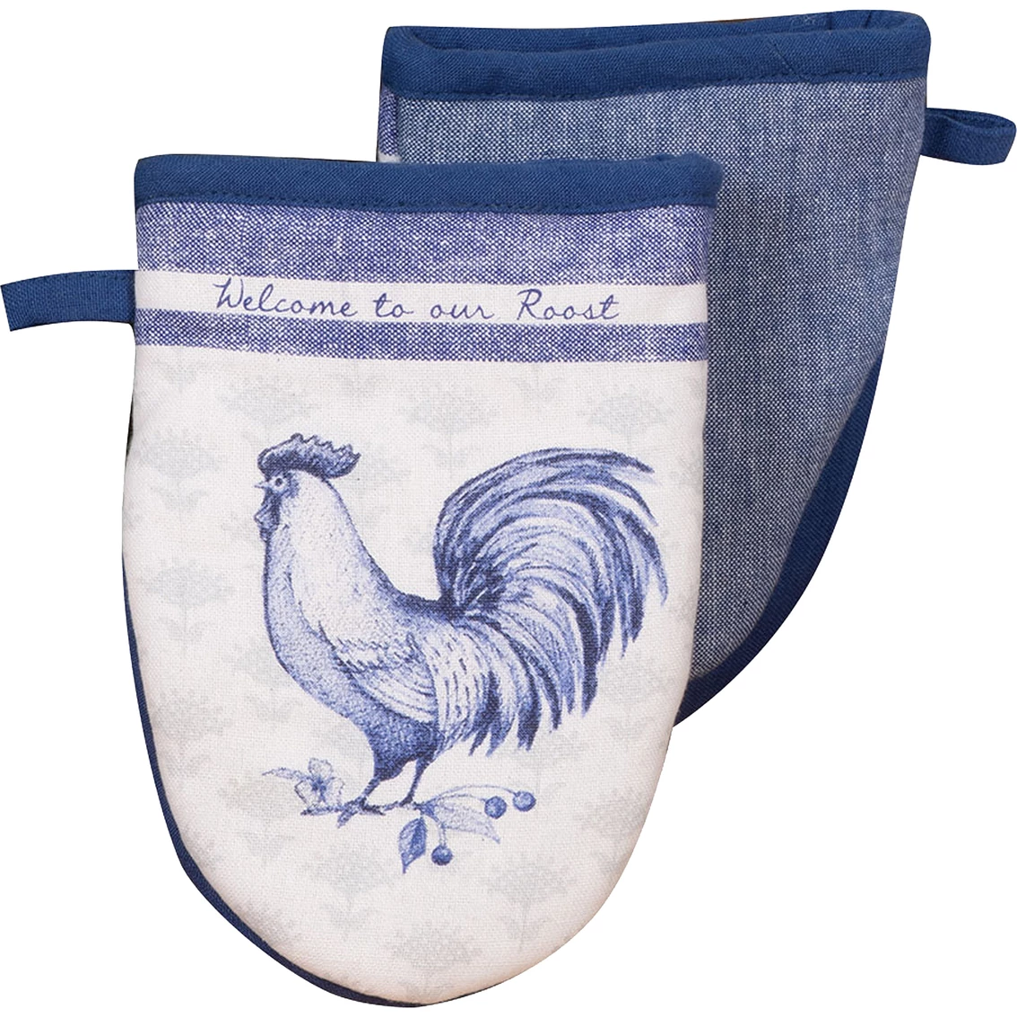 Promo ???? Kay Dee Designs Blue Rooster Grabber Mitt ???? 1 Promo ???? Kay Dee Designs Blue Rooster Grabber Mitt ????