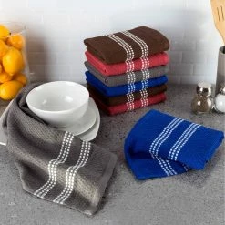 Cheapest ???? Lavish Home 100% Combed Cotton Dishcloth And Dishtowel 24 Pc. Set ???? -Benson Mills shop unnamed file 580