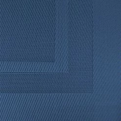 Promo ???? Design Imports Nautical Blue PVC Doubleframe Placemat 6 Pc. Set ???? -Benson Mills shop unnamed file 590