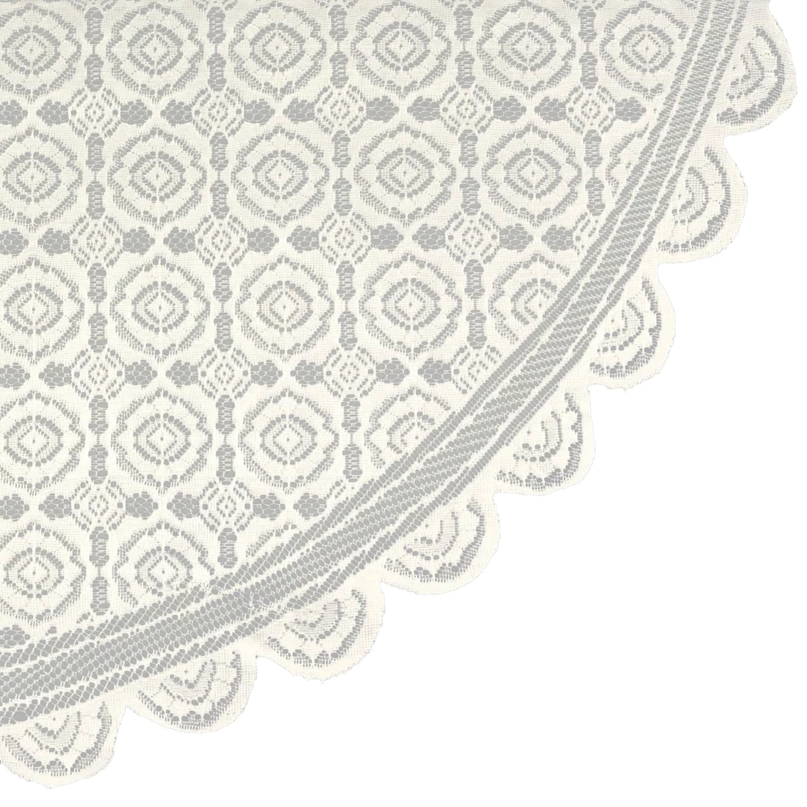 Top 10 ???? Design Imports Vintage Polyester Lace 63 In. Round Tablecloth ???? 8 Top 10 ???? Design Imports Vintage Polyester Lace 63 In. Round Tablecloth ???? - Image 8