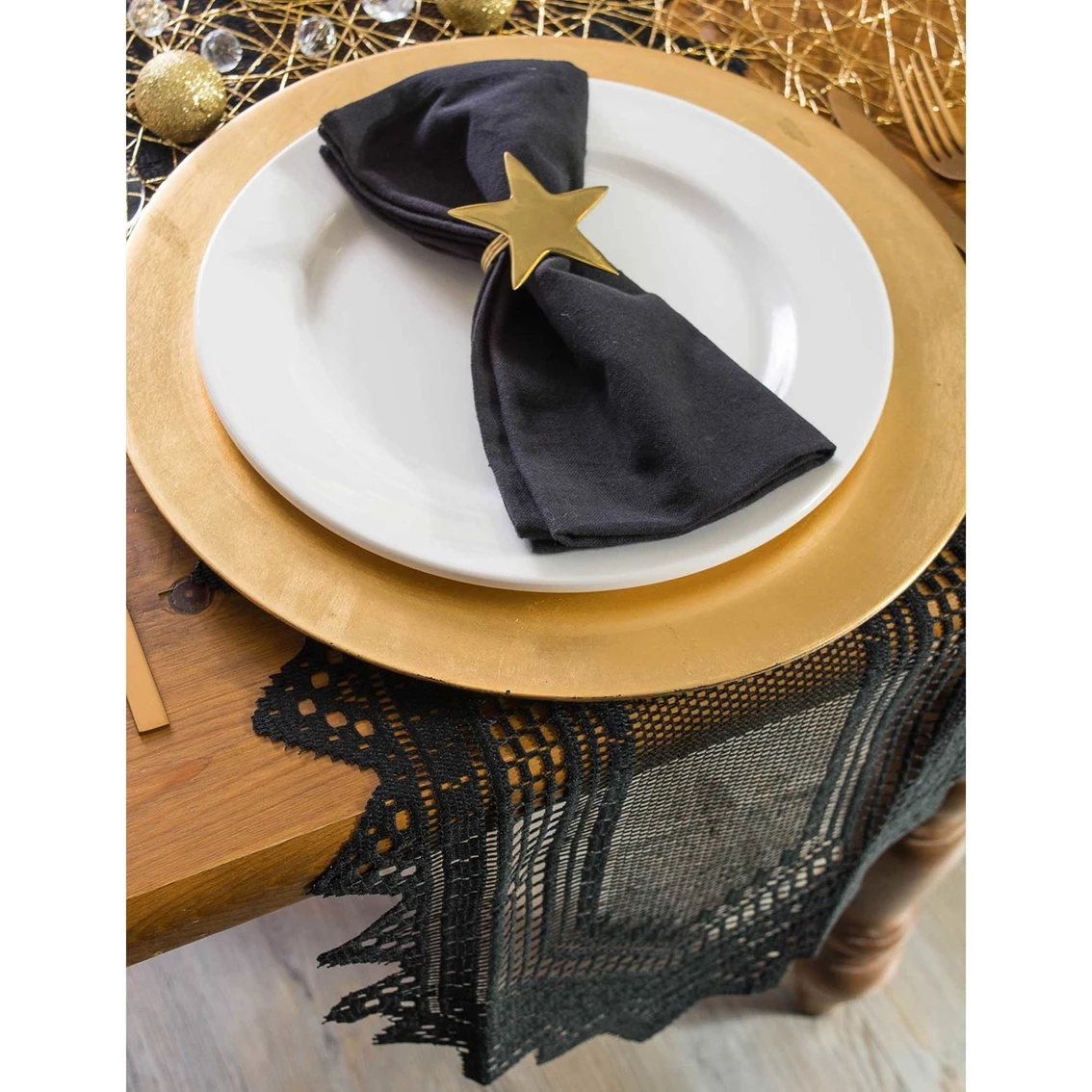 Flash Sale ???? Design Imports Nordic Lace Table Runner ⭐ 5 Flash Sale ???? Design Imports Nordic Lace Table Runner ⭐ - Image 5