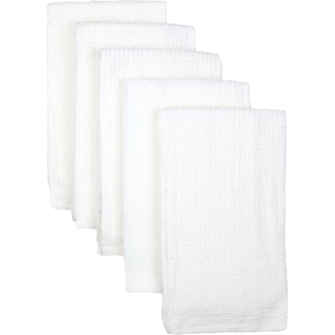 Hot Sale ✔️ 1888 Mills Classic Essential White Ribbed Bar Mop Kitchen Towel 5 Pk. ???? 2 Hot Sale ✔️ 1888 Mills Classic Essential White Ribbed Bar Mop Kitchen Towel 5 Pk. ???? - Image 2