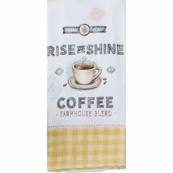 Wholesale ???? Kay Dee Designs Local Market Rise And Shine Coffee Dual Purpose Terry Towel ????