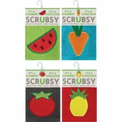 Flash Sale ???? MUkitchen Scrubsy Dish Cloth 4 Pc. Set ????