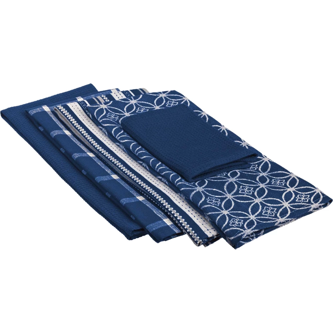 Best deal ⭐ Design Imports Assorted Nautical Blue Dishtowel & Dishcloth Set Of 5 ???? 2 Best deal ⭐ Design Imports Assorted Nautical Blue Dishtowel & Dishcloth Set Of 5 ???? - Image 2