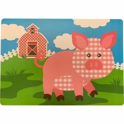 Coupon ???? Homewear Pig On A Farm Placemat ????