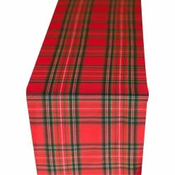 Cheap ???? Benson Mills Johnson Plaid Fabric Printed Table Runner 13 X 72 In. ❤️