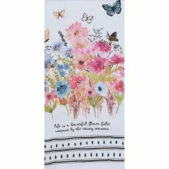 Best Sale ???? Kay Dee Designs Life Is Beautiful Terry Towel ⭐