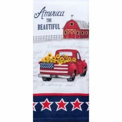 Best deal ???? Kay Dee Designs Patriotic America The Beautiful Dual Purpose Terry Towel ✔️